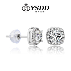 【#24 VIPStreamers】925 Sterling Silver Moissanite Earrings