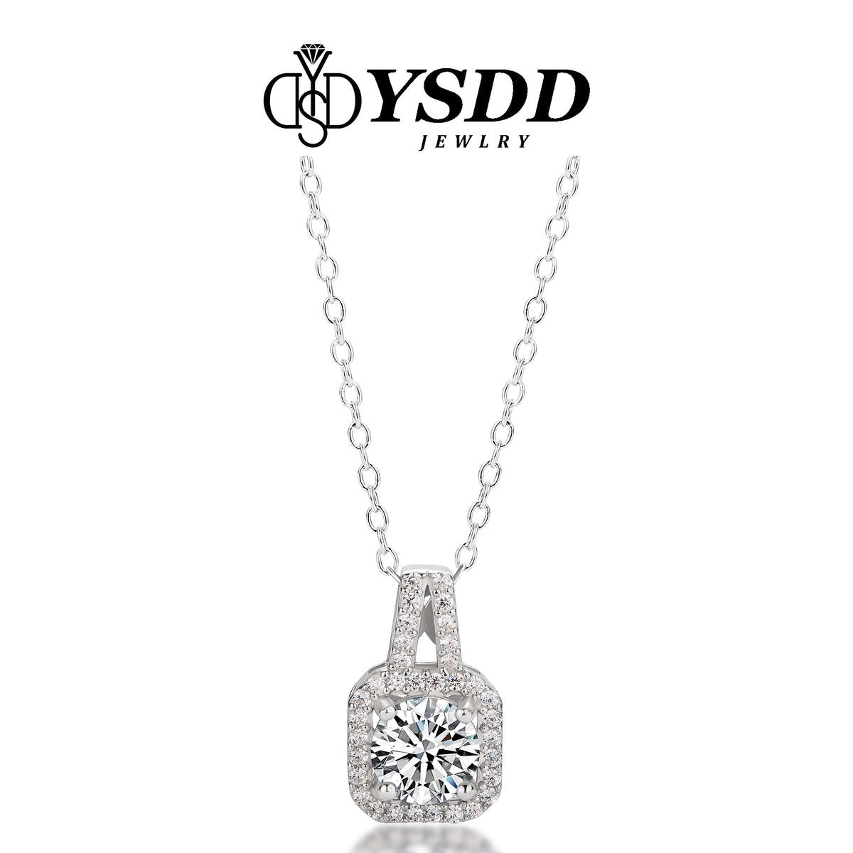 【#20 VIPStreamers】925 Sterling Silver Moissanite Necklace