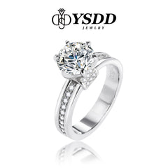 【#3 VIPStreamers】925 Sterling Silver Moissanite Rings