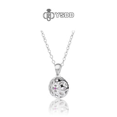 【#143 YSDD】925 Sterling Silver Moissanite Necklace&Earring Buds