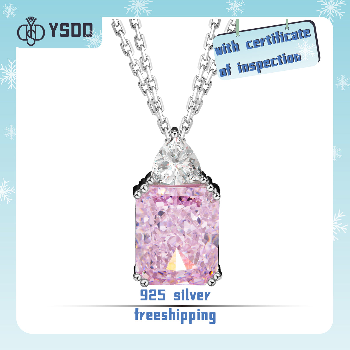 【#7 VIPStreamers】925 Sterling Silver Zircon Necklace