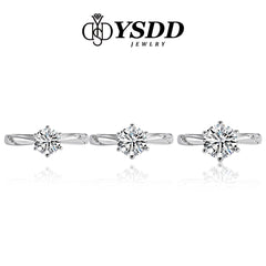 【#12 VIPStreamers】925 Sterling Silver Moissanite Rings