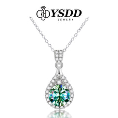 【#64 VIPStreamers】925 Sterling Silver 5CT Moissanite Necklace