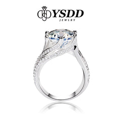 【#5 VIPStreamers】925 Sterling Silver Moissanite Rings