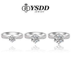 【#11 VIPStreamers】925 Sterling Silver Moissanite Rings