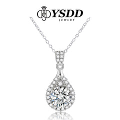 【#64 VIPStreamers】925 Sterling Silver 5CT Moissanite Necklace