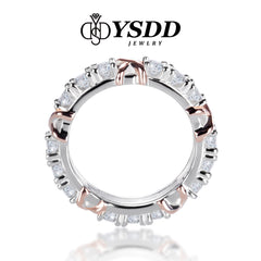 【#42 VIPStreamers】925 Sterling Silver Moissanite Rings