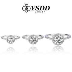 【#14 VIPStreamers】925 Sterling Silver Moissanite Rings