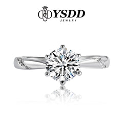 【#12 VIPStreamers】925 Sterling Silver Moissanite Rings