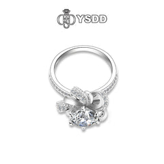 【#194 YSDD】925 Sterling Silver Moissanite Rings