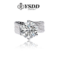 【#5 VIPStreamers】925 Sterling Silver Moissanite Rings