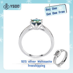 【#159 VIPStreamers】925 Sterling Silver Moissanite Rings