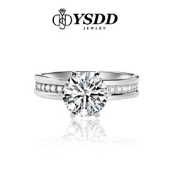 【#3 VIPStreamers】925 Sterling Silver Moissanite Rings