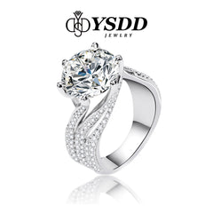 【#5 VIPStreamers】925 Sterling Silver Moissanite Rings