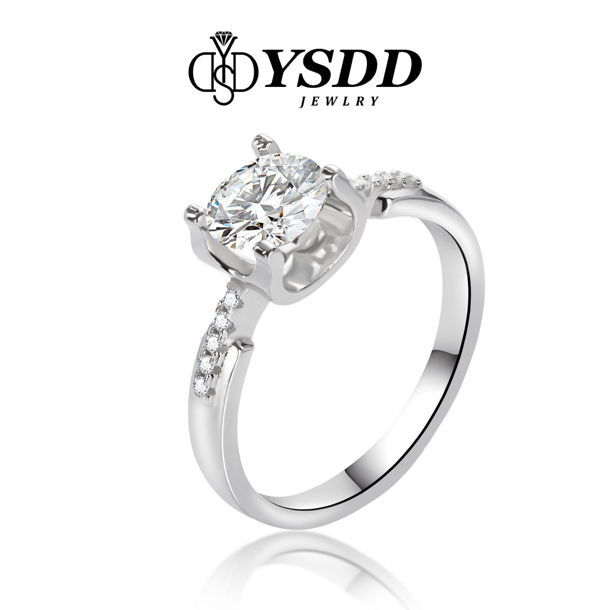 【#9 VIPStreamers】925 Sterling Silver Moissanite Rings