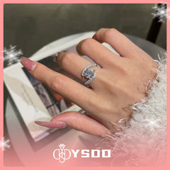 【#110 VIPStreamers】925 Sterling Silver Moissanite Rings