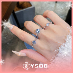 【#12 VIPStreamers】925 Sterling Silver Moissanite Rings