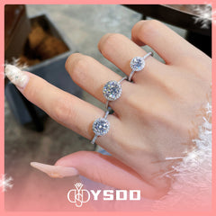 【#14 VIPStreamers】925 Sterling Silver Moissanite Rings