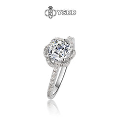 【#135 YSDD】925 Sterling Silver Moissanite Rings