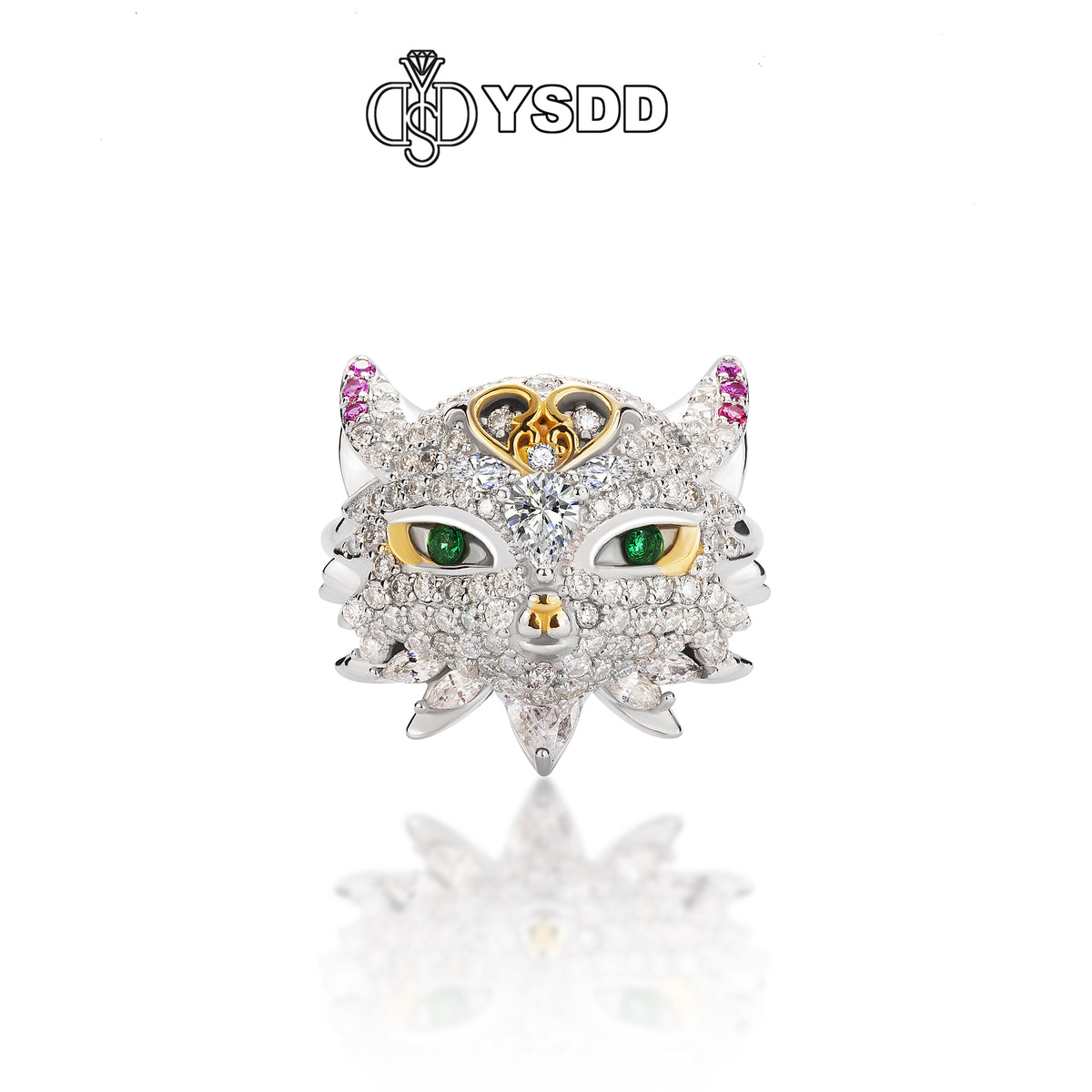 【#138 YSDD】925 Sterling Silver Moissanite Rings