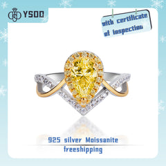 【#28 YSDD】925 Sterling Silver Zircon Rings