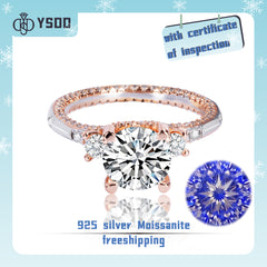 【#18 YSDD】925 Sterling Silver Moissanite Rings