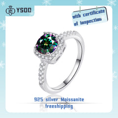 【#74 YSDD】925 Sterling Silver Moissanite Rings