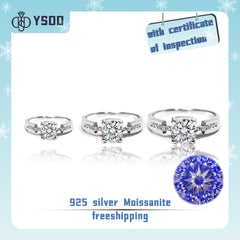 【#9 BeHost】925 Sterling Silver Moissanite Rings