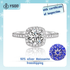 【#13 BeHost】925 Sterling Silver Moissanite Rings