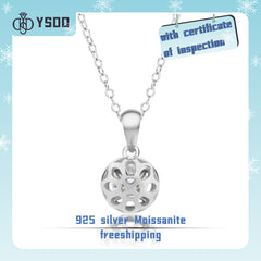 【#21 BeHost】925 Sterling Silver Moissanite Necklace