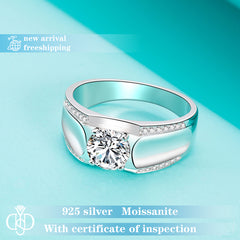 【#37 YSDD】925 Sterling Silver Moissanite Rings