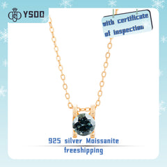 【#132 YSDD】925 Sterling Silver Moissanite Necklace