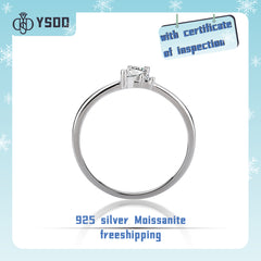 【#45 YSDD】925 Sterling Silver Moissanite Rings