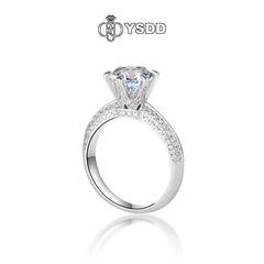 【#175 YSDD】925 Sterling Silver Moissanite Rings