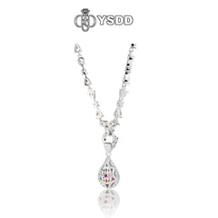 【#160 YSDD】925 Sterling Silver Moissanite Necklace