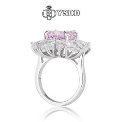 【#226 YSDD】925 Sterling Silver Flower Ring