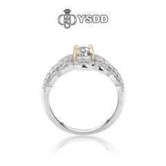 【#168 YSDD】925 Sterling Silver Moissanite Rings