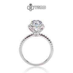 【#135 YSDD】925 Sterling Silver Moissanite Rings