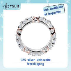 【#42YIYO】925 Sterling Silver Moissanite Rings