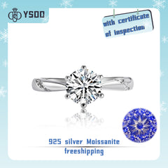 【#12 YSDD】925 Sterling Silver Moissanite Rings