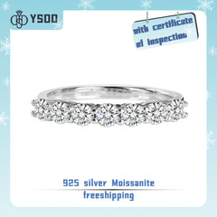 【#27 BeHost】925 Sterling Silver Moissanite Rings