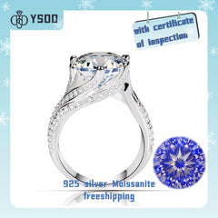 【#5 BeHost】925 Sterling Silver Moissanite Rings