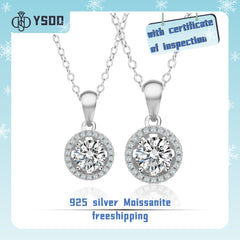 【#21 BeHost】925 Sterling Silver Moissanite Necklace