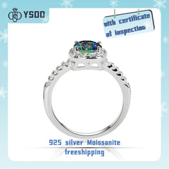 【#74 YSDD】925 Sterling Silver Moissanite Rings