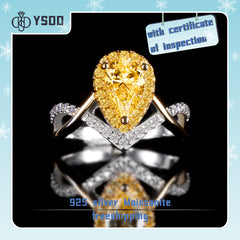 【#28 YSDD】925 Sterling Silver Zircon Rings