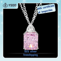 【#7 YSDD】925 Sterling Silver Zircon Necklace