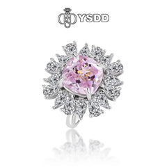 【#226 YSDD】925 Sterling Silver Flower Ring