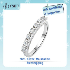 【#27  YSDD】925 Sterling Silver Moissanite Rings