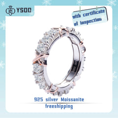 【#42YIYO】925 Sterling Silver Moissanite Rings