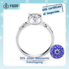 【#9 BeHost】925 Sterling Silver Moissanite Rings